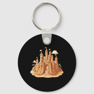 Sand Castle Event Costume for Summertime Boys and Key Ring