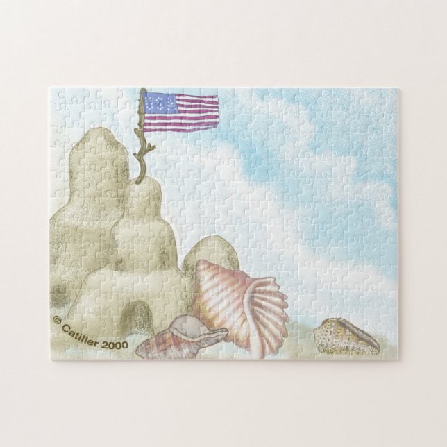 Sand Castle Jigsaw Puzzle (Horizontal)