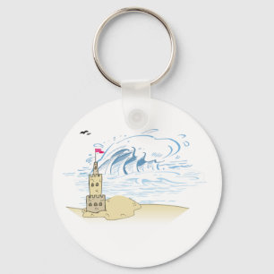 Sand Castle Key Ring