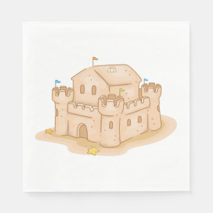 Sand Castle Napkin