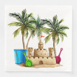Sand Castle Napkin