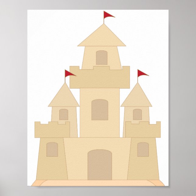 Sand Castle Poster (Front)