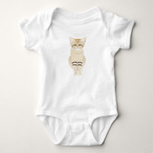 Sand Cat Baby Bodysuit