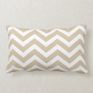 Sand Chevron toss pillow