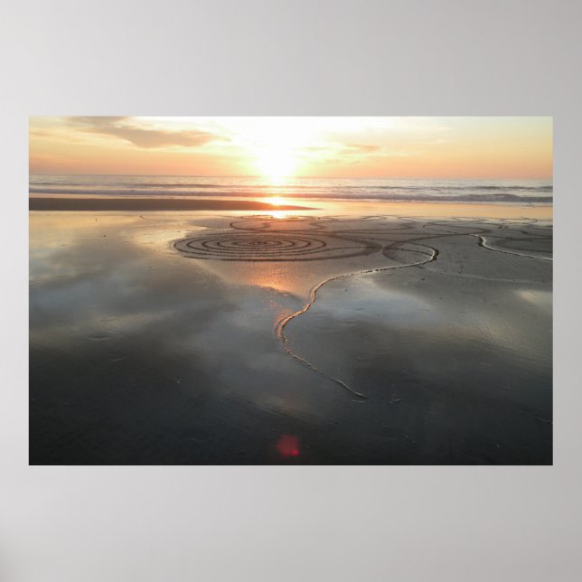 Sand Circle Poster #1 (Front)