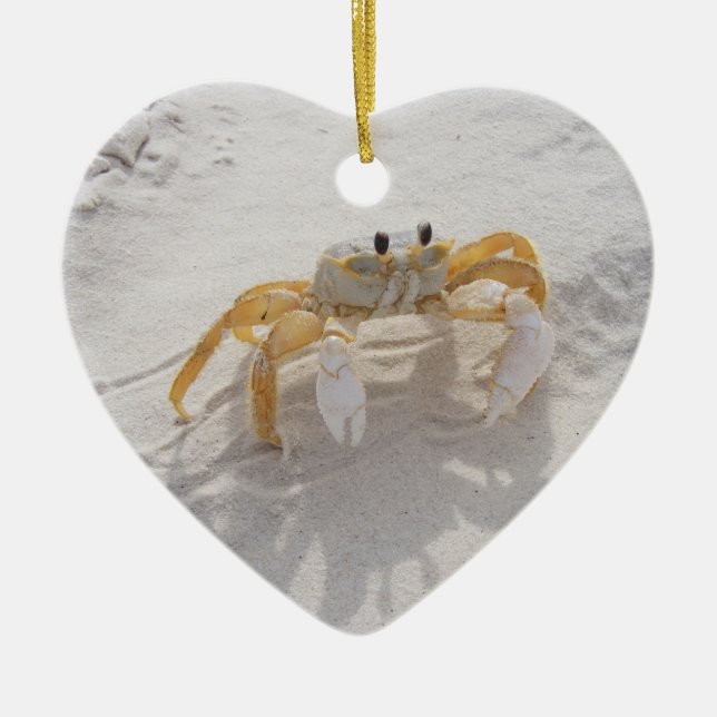 Sand Crab Ornament (Front)