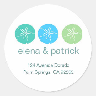 Sand Dollar Address Labels