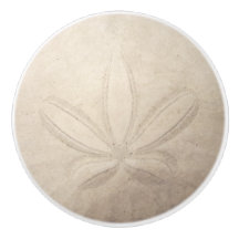 Sand Dollar Ceramic Pull