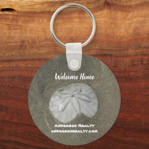 Sand Dollar Coastal Home Sales Real Estate  Key Ring