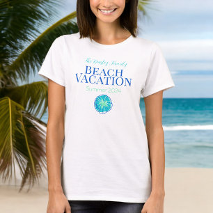 Sand Dollar Custom Beach Cruise Reunion Vacation T-Shirt