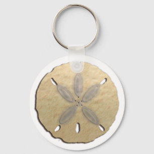 sand dollar key ring