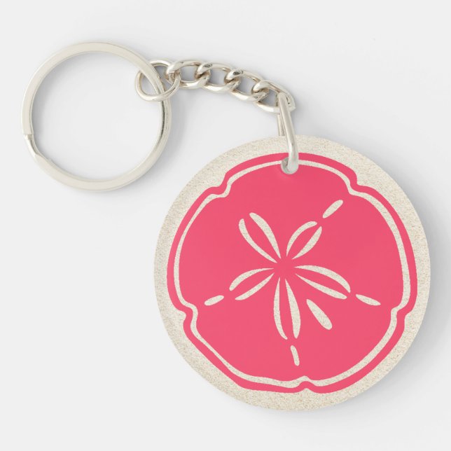 Sand Dollar Keychain (Front)