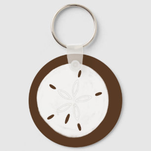 Sand Dollar Keychain