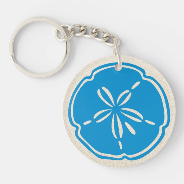 Sand Dollar Keychain - Customise Back (Front)