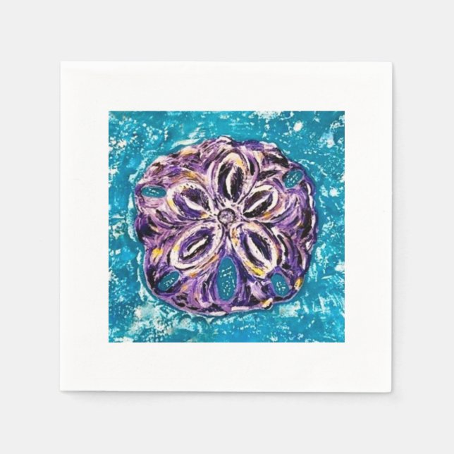 Sand Dollar Napkin (Front)