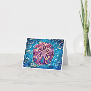 Sand Dollar Note Card