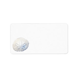 Sand Dollar Photo Address Label