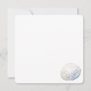 Sand Dollar Photo Flat Note Cards