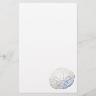 Sand Dollar Photo Stationery Paper