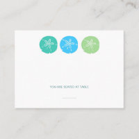 Sand Dollar Place Cards