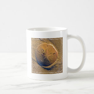 Sand Dollar Revealed On Beach   Hilton Head Island Coffee Mug