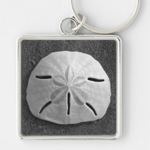 Sand Dollar Sea Shell Ocean Beach Keychain