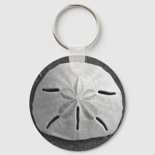 Sand Dollar Sea Shell Ocean Beach Keychain