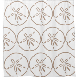 Sand Dollar Shower Curtain