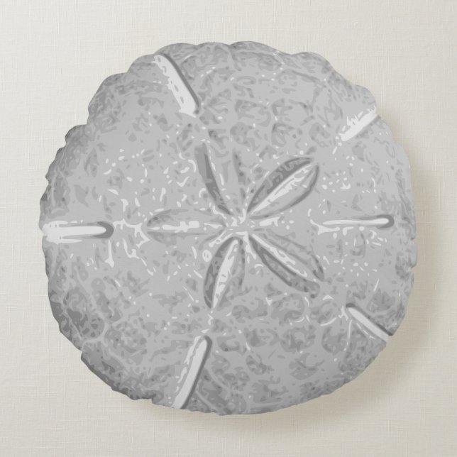 Sand Dollar Throw Pillow (Front)