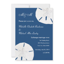 Sand Dollar Wedding Monaco Blue Wedding
