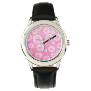 Sand Dollar White and pink Watch