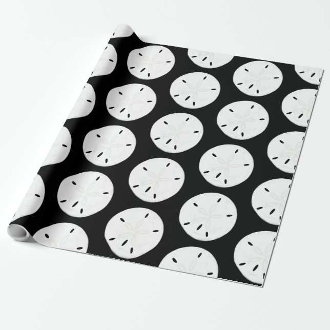 Sand Dollar Wrapping Paper (Unrolled)