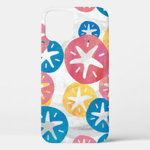 Sand Dollar Yellow Red Blue Pattern Case-Mate iPho iPhone 12 Pro Case