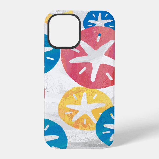 Sand Dollar Yellow Red Blue Pattern Case-Mate iPho iPhone Case (Back)
