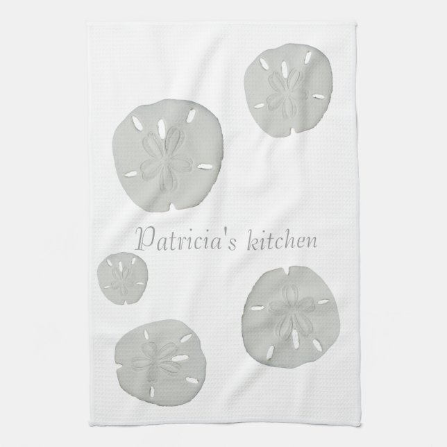 Sand Dollars Mojo Tea Towel (Vertical)