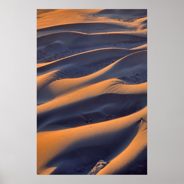 Sand Dune Abstract Poster (Front)