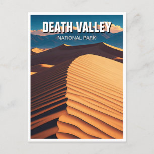 Sand Dune Death Valley National Park Souvenir Postcard