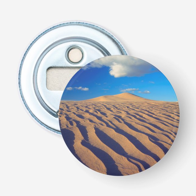 Sand Dunes and Clouds Bottle Opener (Front)