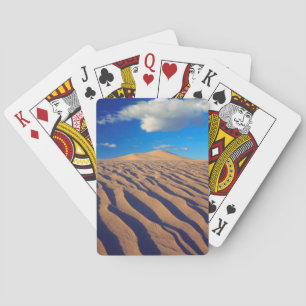 Sand Dunes and Clouds Playing Cards