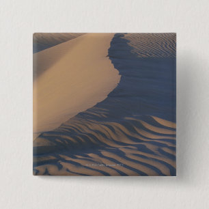 Sand dunes at Mesquite Flats 15 Cm Square Badge