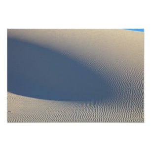 Sand dunes at White Sands National Monument in 4 Photo Print