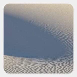 Sand dunes at White Sands National Monument in 4 Square Sticker