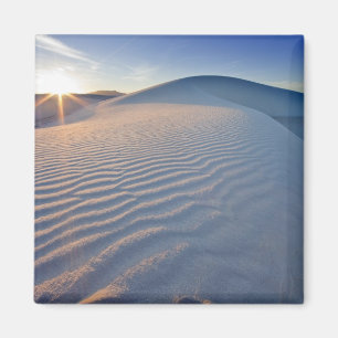 Sand dunes at White Sands National Monument in 5 Magnet