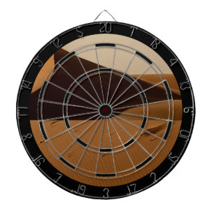 Sand Dunes Desert Landscape Dartboard
