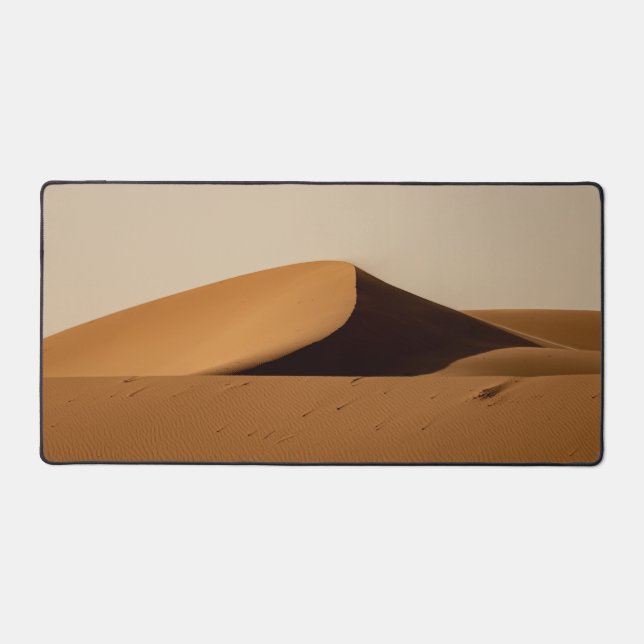 Sand Dunes Desert Landscape Desk Mat (Front)