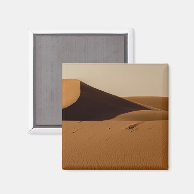 Sand Dunes Desert Landscape Magnet (Front/Back)