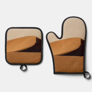 Sand Dunes Desert Landscape Oven Mitt & Pot Holder Set