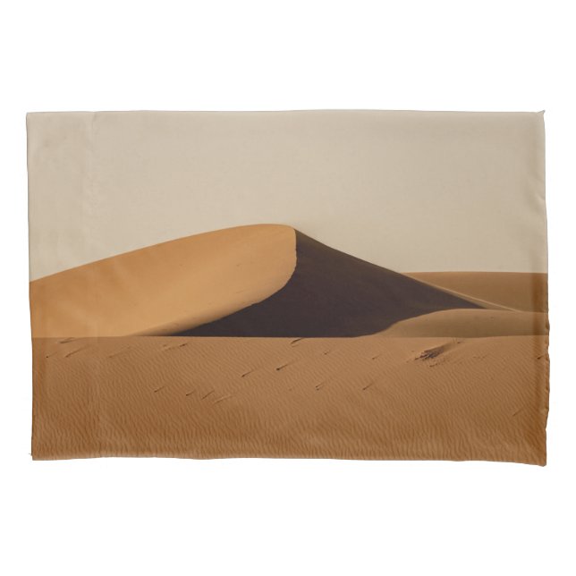 Sand Dunes Desert Landscape Pillowcase (Front)