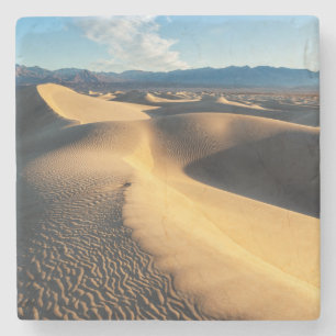 Sand dunes in Death Valley, CA Stone Coaster