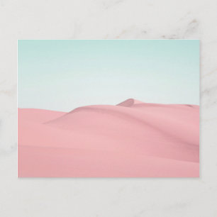 Sand dunes in Southern California. Postcard